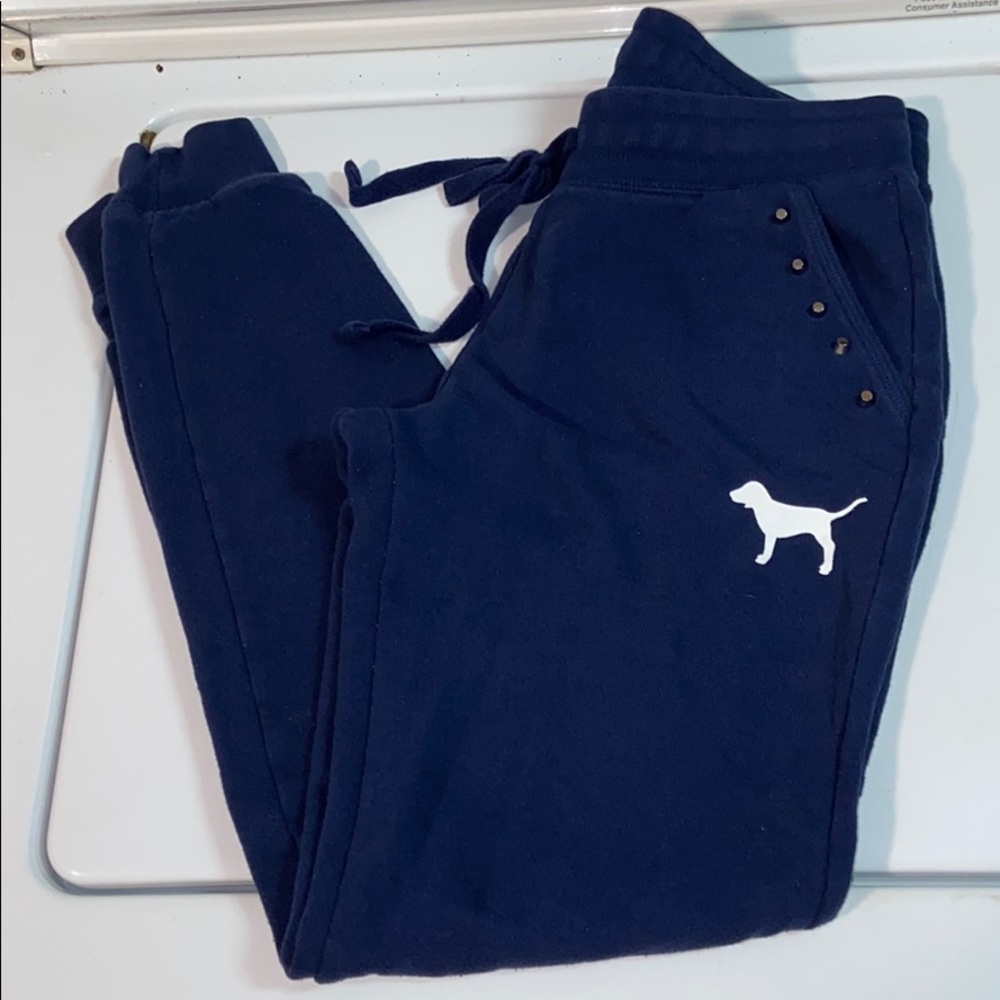 Studded VS PINK Blue Sweatpants